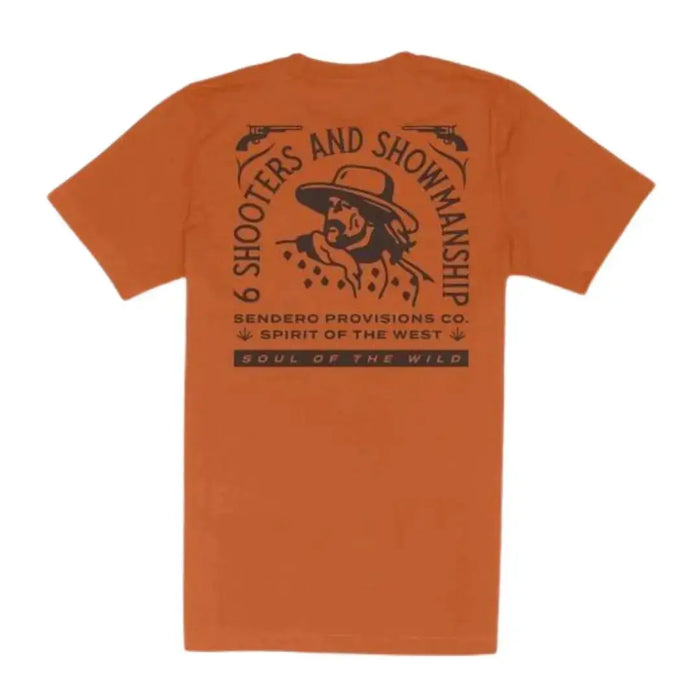 6 Shooter - Auburn Orange T-Shirt Sendero Provisions Company