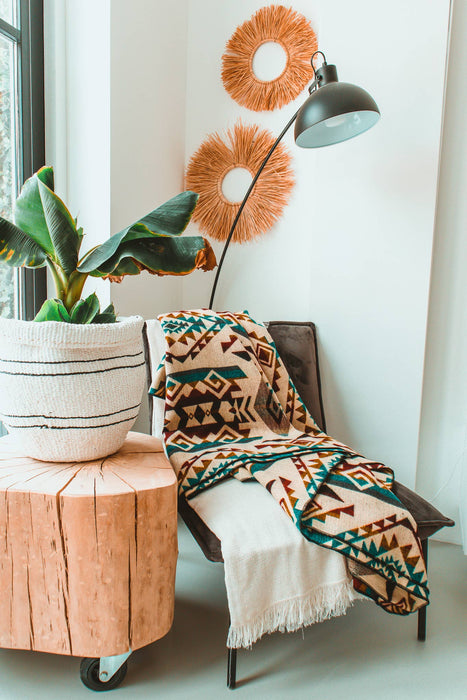 Alpaca Native Blanket - Chimborazo Multicolor - 190 X 225 cm