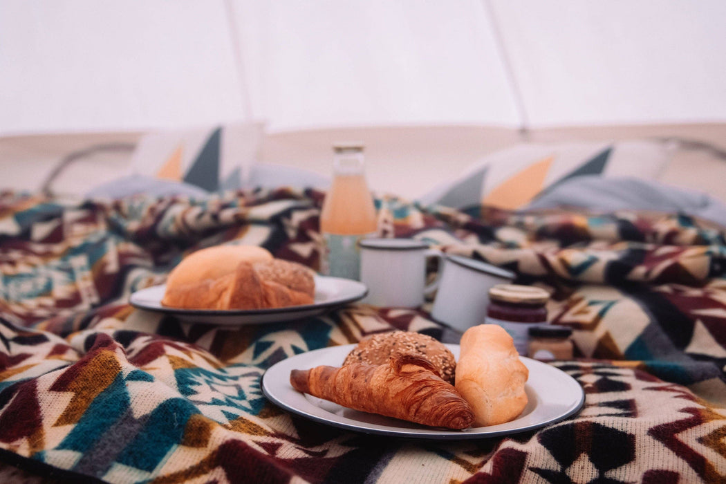 Ecuadorian alpaca blanket | native blanket | Chimborazo Colormix 190cm x 225cm