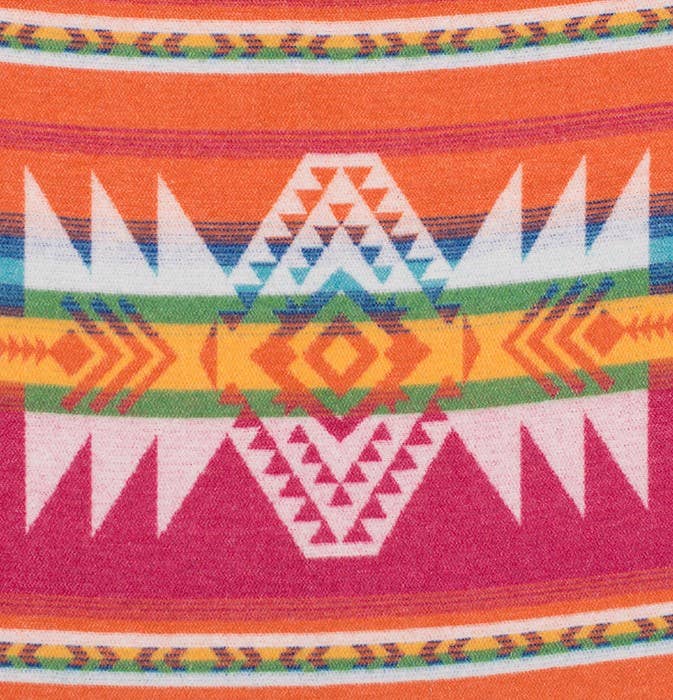 Navajo Wool Blend Blanket - Native American Design 200cm x 155cm