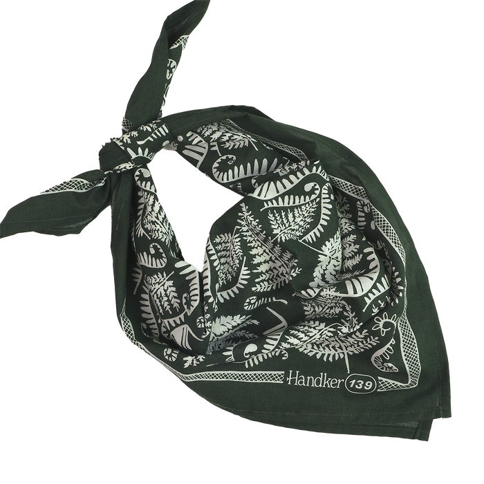 No. 139 Fern Bandana| Organic Cotton