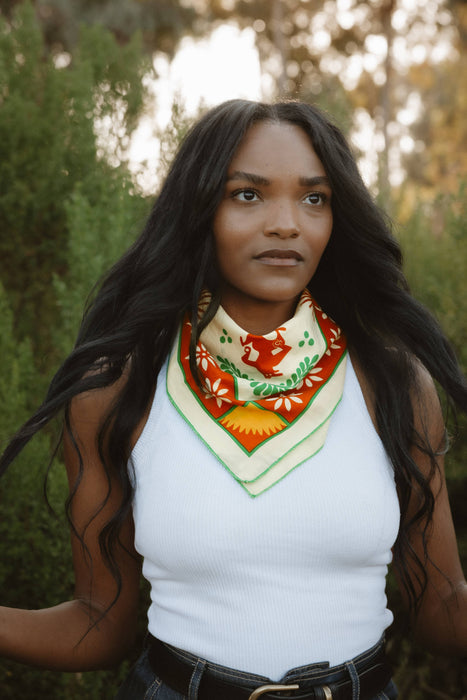 "La Magia De Tochtli" | Organic Cotton Bandana
