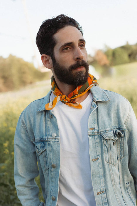 "Sunset" Organic Cotton Bandana