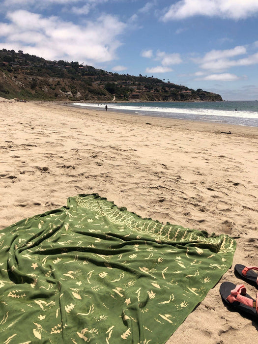 Olive Green Sarong - DUCK DIVE