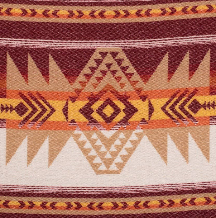 Navajo Wool Blend Blanket - Native American Design 200cm x 155cm