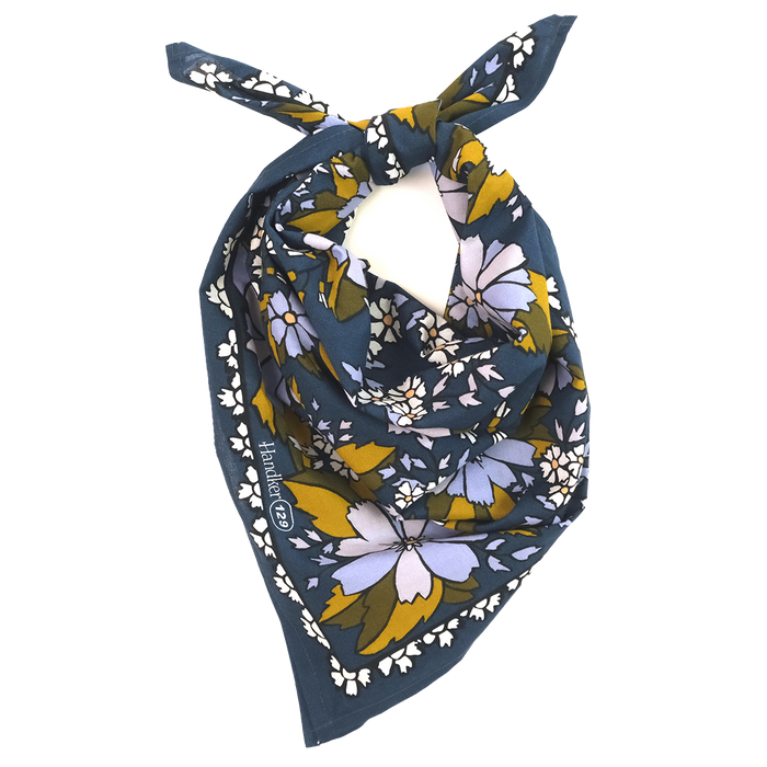 No. 129 Chicory Bandana | Organic Cotton