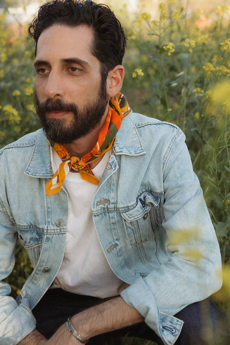 "Sunset" Organic Cotton Bandana