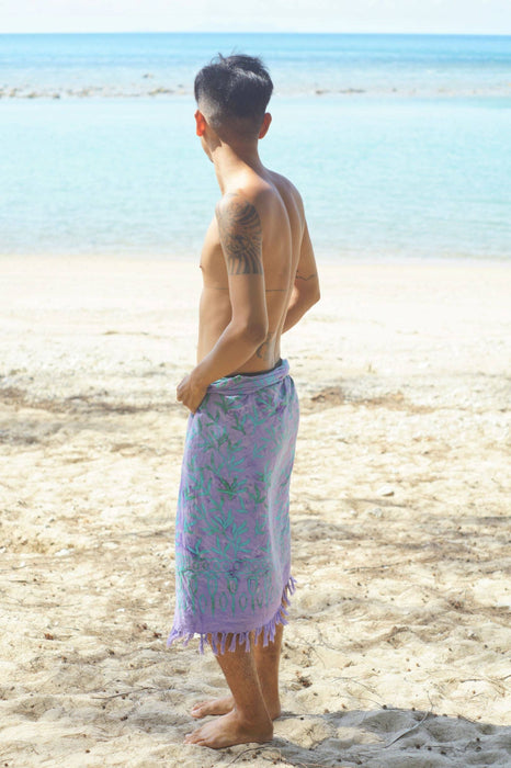 Lavender Batik Sarong - LANTA REEF