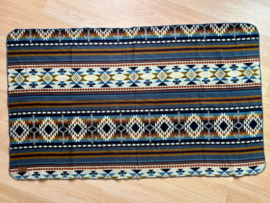 Multi-color Southwestern Throw Blanket | Housewarming Gift