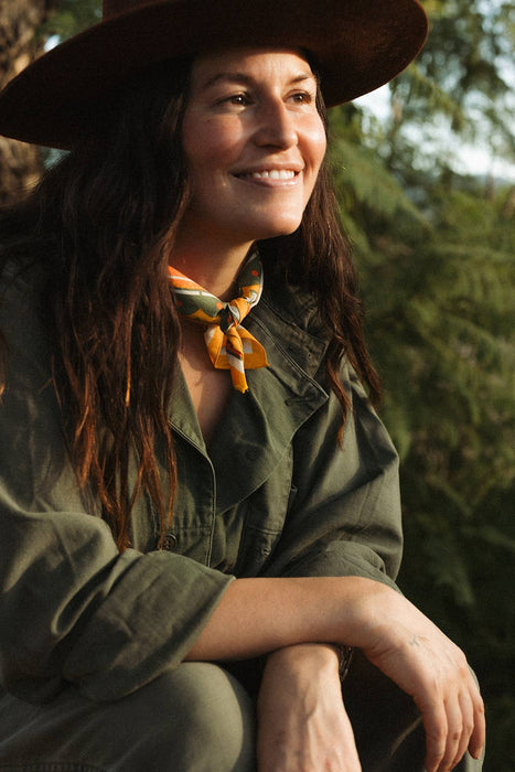 "Sunset" Organic Cotton Bandana