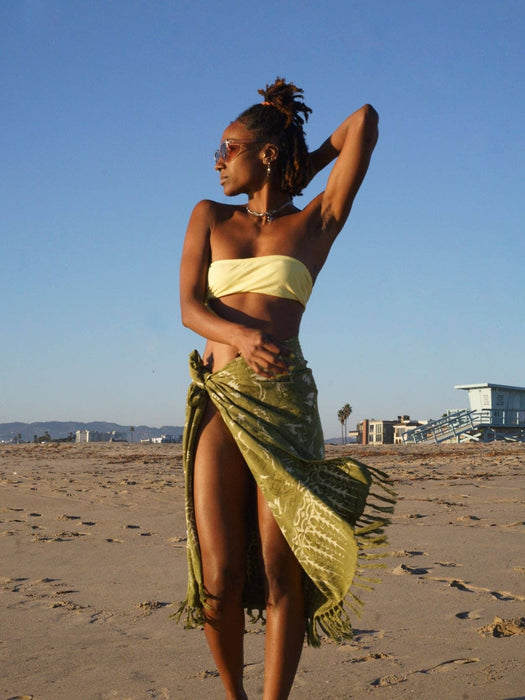 Olive Green Sarong - DUCK DIVE