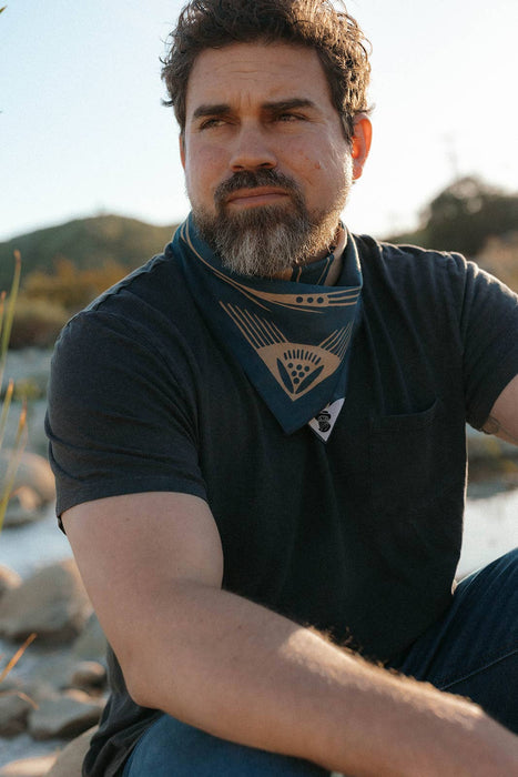 "El Rito Nights"  by Jess Mudgett | Organic Cotton Bandana
