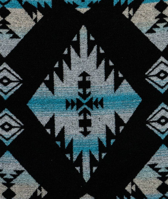 Cheyenne Wool Blend Blanket - Native American Design 200cm x 155cm