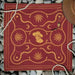 "Bandits Heritage" 100% Organic Cotton Bandana | Red BANDITS Bandanas