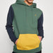 Chira sweatshirt, tricolor, hoodie, hood, 100% organic cotton + recycled materials Tiwel