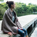 Eco-Woven Wool Blanket in Grey. Perfect for Beach, Picnics. Premium Quality. Seek Dry Goods