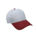 Grey & Burgundy Cap Storied Hats