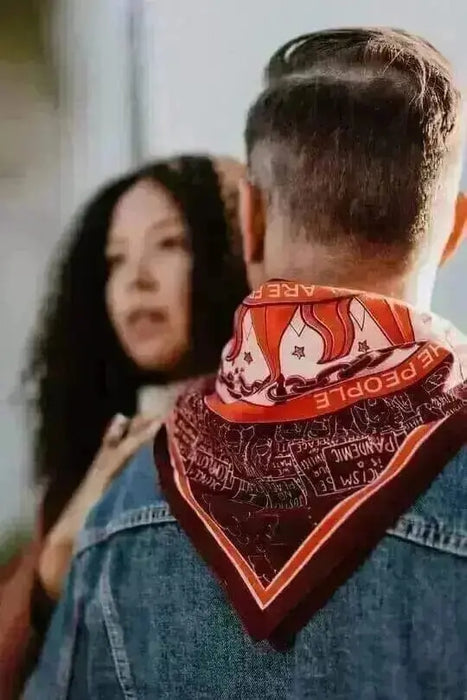 "Justice" 100% Organic Cotton Bandana | Design By Ella Rose Whitaker BANDITS Bandanas