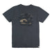 Kalie T-shirt, Paradise Found in graphite grey, 100% organic cotton Tiwel