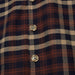Kelow Maroon check overshirt, overshirt, corduroy and cotton Tiwel