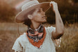 "Life In Flight" 100% Organic Cotton Bandana | Design By REAL FUN, WOW! BANDITS Bandanas