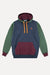 Organic Color Block Hoodie Trendsplant Blue Trendsplant Clothing