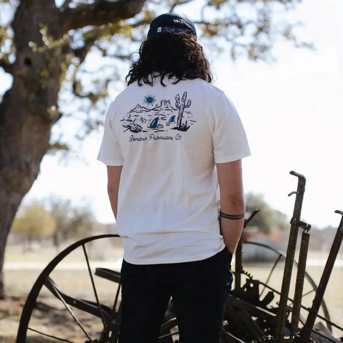 Sand Shark - Vintage White Sendero Provisions Company