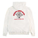 Sudadera Brigade, blanca, algodón orgánico hoodie Tiwel