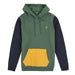 Sudadera Chira, tricolor, hoodie, capucha, algodón orgánico Tiwel
