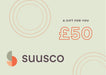 Suusco gift card Suusco