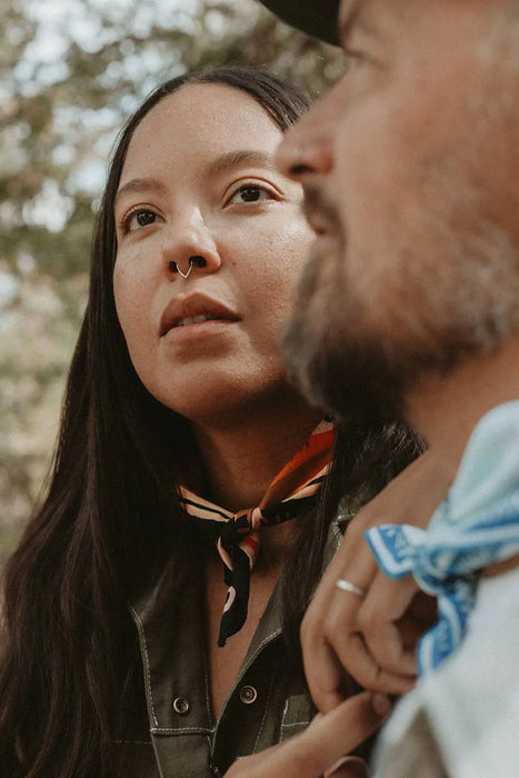 "Wild Dwelling" -  Designer Bandana - 100% Organic Cotton GOTS BANDITS Bandanas