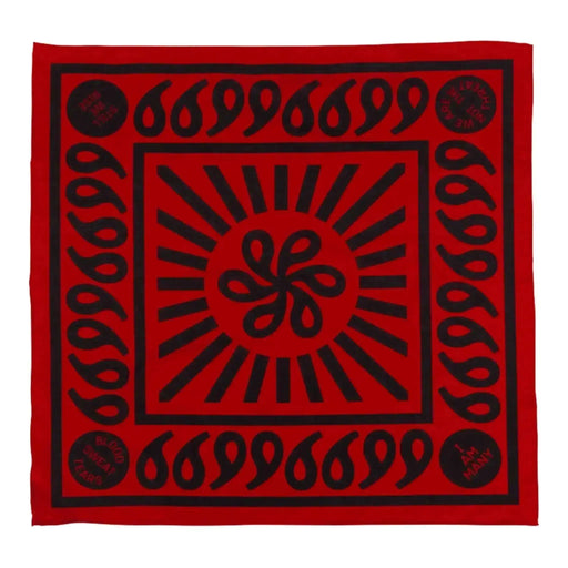 "Words Are Power" 100% Organic Cotton Bandana | Design By Tré Seals aka Vocal Type BANDITS Bandanas